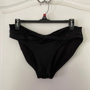 EUC Athleta Black bikini bottoms, size medium